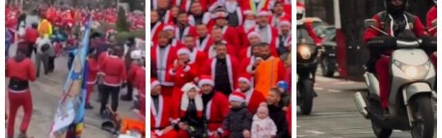 Dedamrazijada u glavnom gradu: Bajkeri u humanoj misiji (VIDEO)