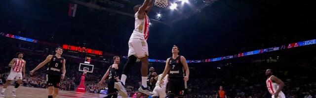 Zaletela se Zvezda, serija 6:0! Mekintajerevo "poster" zakucavanje!