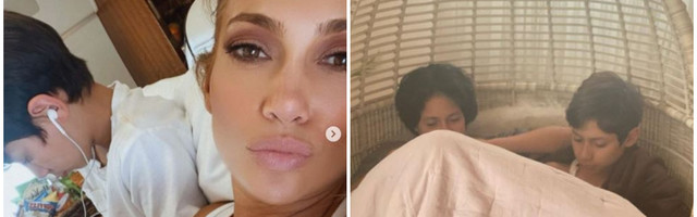 J Lo podelila sa svojim fanovima retke privatne fotografije