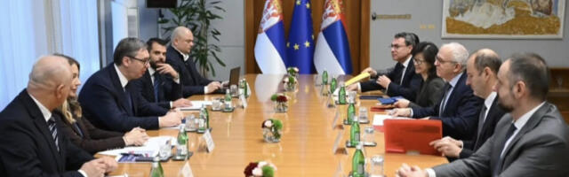 “Izuzetno produktivan sastanak sa delegacijom Svetske banke sa fokusom na energetsku bezbednost Srbije”: Vučić sa visokom delegacijom Svetske banke (FOTO)