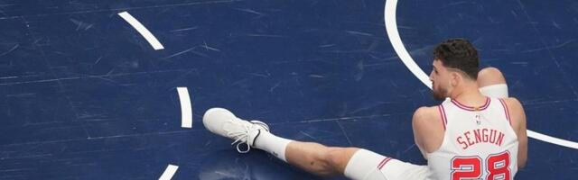 Šengun se povredio u prvom minutu, pa napustio teren (VIDEO)