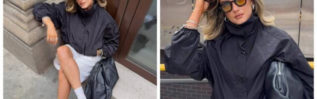 Jakna sa visokim okovratnikom je ultimativni trend sezone, a evo kako da je nosite