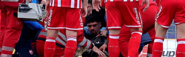 JEZIV UDARAC U GLAVU ZVEZDINOG GOLMANA! Brazilac teško povređen u Novom Pazaru