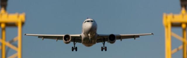 VIDEO: Avion pri sletanju u SAD udario u stub i kamion, povređen vozač