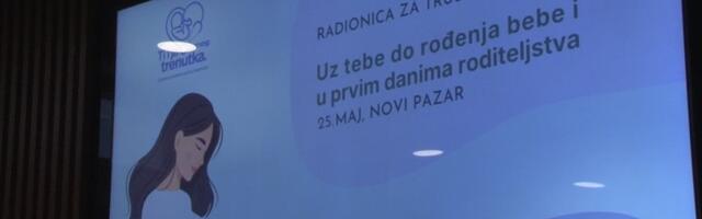 Radionica u Novom Pazaru: podrška trudnicama i mamama od trudnoće do prvih dana
