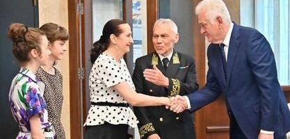 Tomislav Nikolić na prijemu u Ambasadi Rusije