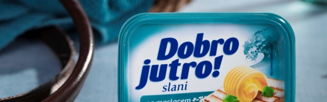 Na talasima zadovoljstva – Dobro jutro slani margarin sa maslacem i morskom solju