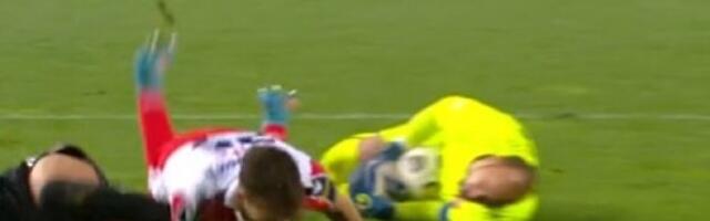 NESREĆAN SLUČAJ! Jeziv sudar Erakovića i Borjana, golmanu Crvene zvezde dugo ukazivana pomoć (VIDEO)