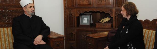 Zamjenik predsjednika Mešihata primio novu šeficu OSCE u Novom Pazaru