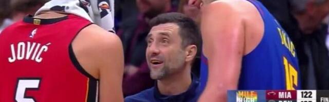 Kad se sretnu Srbi posle okršaja u NBA... (VIDEO)