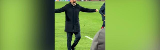 Navijači skandirali Dejanu Stankoviću, on se prekrstio i proslavio pobedu na Marakani