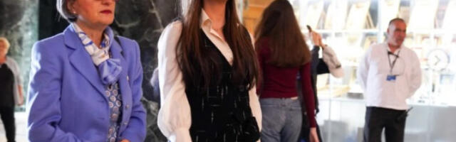 Тамара Вучић у обиласку са супругом председника Швајцарске