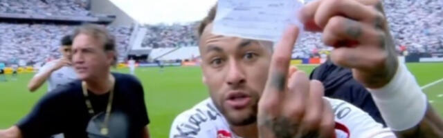 Nejmar poludeo! Uzeo papir u ruke i pokazao ga na kameri, skandal trese Brazil (VIDEO)