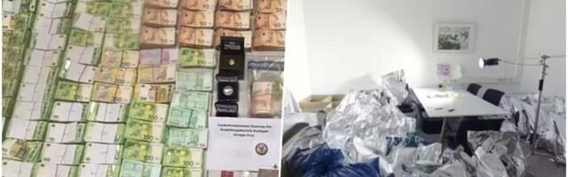 URUŠENI TROTOAR RAZOTKRIO ŠOK BANDU! Članovi bili "baštovani" iz Srbije i Bosne, šef im bio "Psihonaut": U skrovištu zatečeni 1,5 miliona evra i zlato (FOTO)