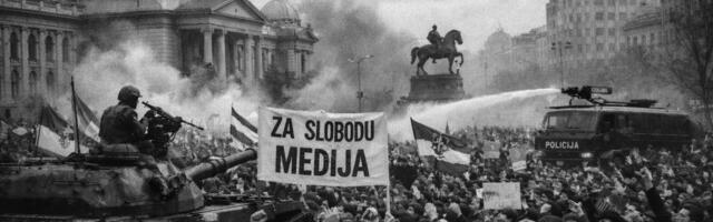 Trideset pet godina od velikog protesta 9. marta u Beogradu