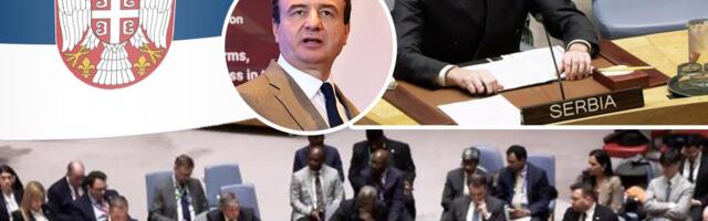 KURTI POBESNEO ZBOG POHVALA SRBIJI NA SEDNICI SAVETA BEZBEDNOSTI UN! Čim se završila poslao policiju da skida srpske zastave, a inspekciju da zatvori ambulante