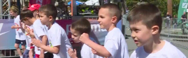 Вељко Петровић из вртића „Маштарија“ победник Дечјег маратона