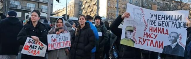 Đaci Prve gimnazije odlučili: Blokada škole, izneti i zahtevi