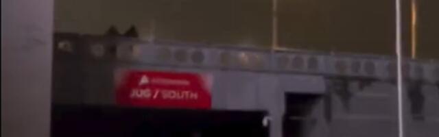 "Obradović Željko!": Grobari se okupili ispred Arene (VIDEO)