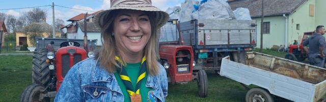 'Ekipa za dobra dela': Izviđači iz okoline Smedereva čiste sopstvena dvorišta