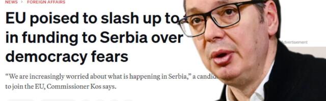 SLEDE DO SADA NAJTEŽI PRITISCI NA VUČIĆA I SRBIJU: Zbog Rusije nam prete žestokom kaznom! Predsednik ne popušta, ali blokaderi se nude