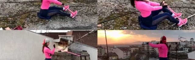 DOSADILO VAM JE DA VEŽBATE U SOBI? Tvin fit sa Milicom Marjanović! (Video)