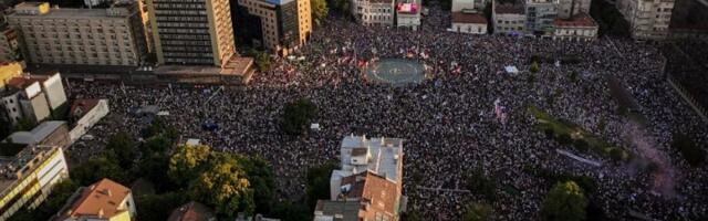 Arhiv saopštio broj ljudi na Slaviji: Ne poklapa se sa procenom MUP