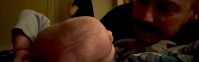 Milan Vasić pokazao kako uspavljuje sina, 18 godina mlađa supruga ih nežno gleda "Takav dogovor imamo" (Video)