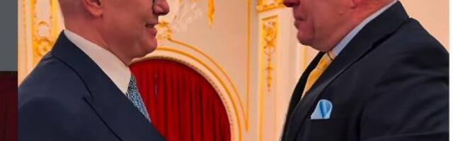 Вучевић и Фицо на свечаности поводом Дана државности Србије у Братислави