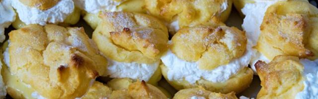 Princes krofne sa vanila kremom: Hrskava korica i punjenje koje se topi u ustima