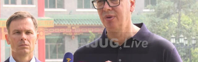 (UŽIVO) Vučić se obraća iz Pekinga (VIDEO)