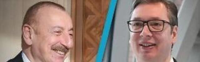 Вучић са Алијевом о току дијалога у Бриселу