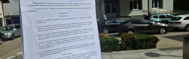 Opštini Prijepolje predata peticija za zabranu izgradnje mini hidroelektrana
