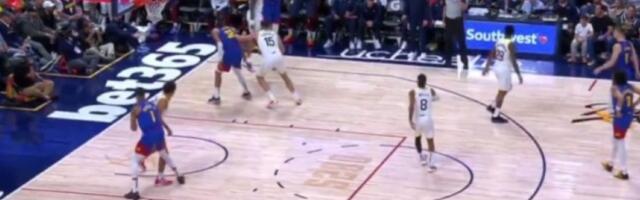 Jokić plesao po terenu i razbio "džezere" (VIDEO)