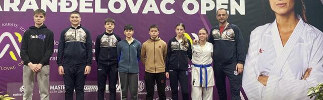 Karatisti Užica se vratili iz Aranđelovca sa medaljama