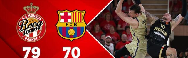 Monako ugasio Barselonin san u Evroligi: Kneževi uspeli da se domognu plej-ofa!