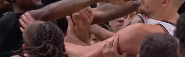 NBA KAZNILA NIKOLU JOKIĆA! Epilog incidenta: Srbin žestoko udaren po džepu zbog sukoba sa provokatorom!