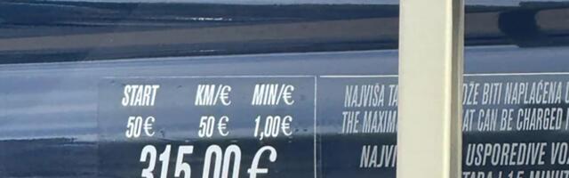 Taksistkinja u Zadru zaključala troje Britanaca u autu: Pokušala da im iznudi pravo malo bogatstvo