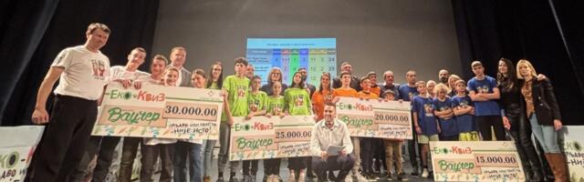 U Vršcu održano Republičko finale EKO-KVIZA  "Prljavo ili čisto, nije isto!"