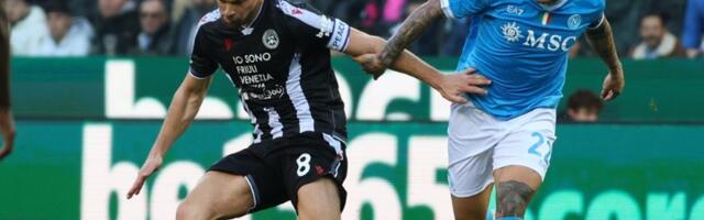 Udineze slavio: Vanja primio golčinu, Napoli se "raspao"