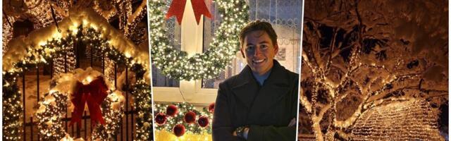 SVETLI CELO SELO! Student iz Novog Sada u rodnom Višnjićevu upalio više od 60.000 lampica – ljudi dolaze samo da vide čudo (FOTO/VIDEO)