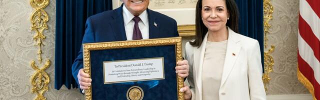 Korina Mačado dala je Trampu svoju Nobelovu nagradu za mir, zauzvrat očekuje nešto više: Spremna da plati cenu