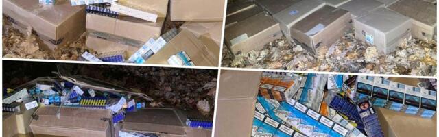 PROBIO POLICIJSKU BLOKADU I BACIO 3.000 BOKSOVA CIGARETA: Uhvaćen u šumi, evo šta mu se stavlja na teret (FOTO)