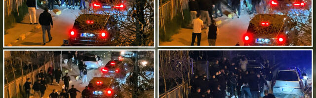 Novi Pazar: Masovna tuča u Kosančićevoj ulici, učesnici pobegli pre policije (VIDEO)