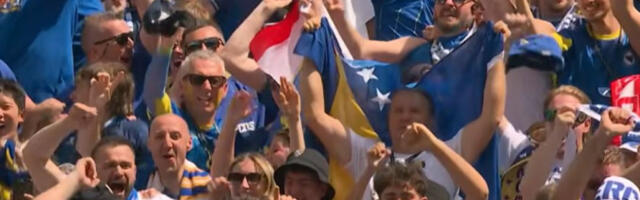 Skandal u Torontu: Snimak tuče navijača Bosne sa obezbeđenjem obilazi svet (VIDEO)