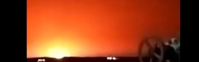 MISTERIJA VATRENE KUGLE IZNAD KASPIJSKOG MORA! Pojavile su se tri teorije, svi su mislili da je došlo do eksplozije na naftnoj platformi, međutim... /VIDEO/