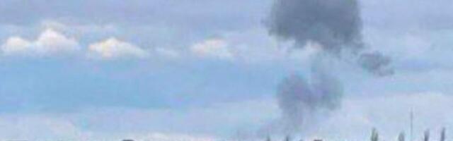 JAKA EKSPLOZIJA ZATRESLA KRIM: Ruski vojni aerodrom pogođen, oboren dron (VIDEO)