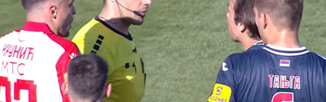 Tanjga grmi na sudiju: Komično, popustio je pod pritiskom Zvezdinih igrača