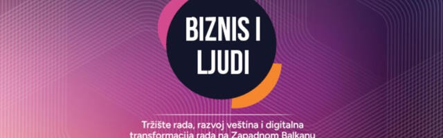 KONFERENCIJA “BIZNIS I LJUDI” O BUDUĆNOSTI TRŽIŠTA RADA I RAZVOJU VEŠTINA NA ZAPADNOM BALKANU