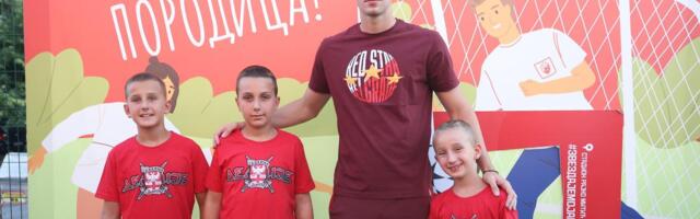 Specijalna fan zona za najmlađe navijače Zvezde protiv Vojvodine